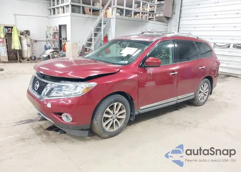 2015 Nissan Pathfinder Sl from USA, damaged, VIN 5N1AR2MM1FC700826